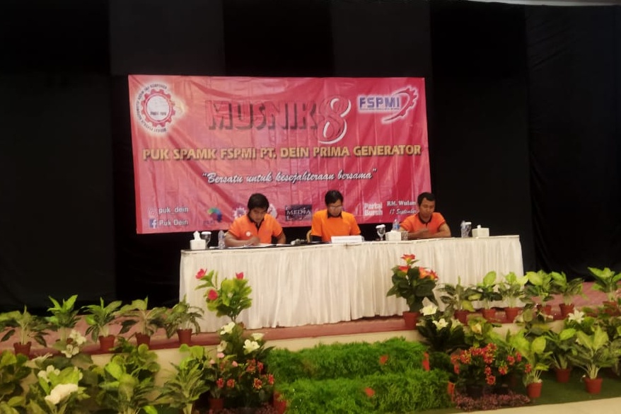 PUK SPAMK FSPMI PT. Dein Prima Generator Adakan Musnik VIII