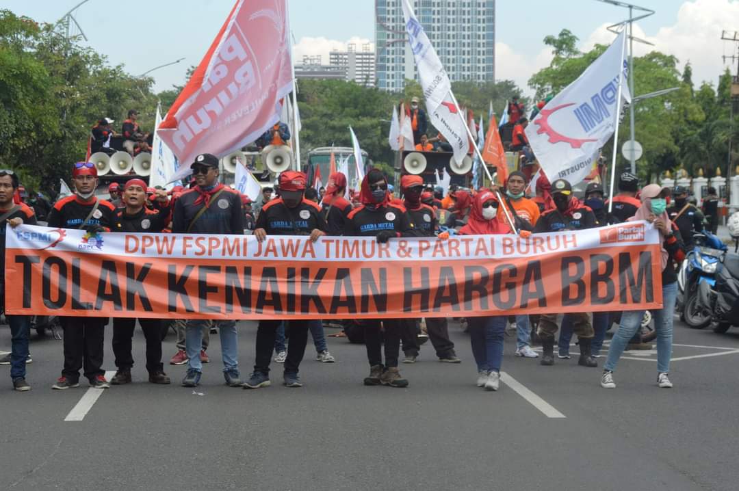 19 September Ada Demo Tolak Kenaikan Harga BBM, Akses Tengah Kota Surabaya Terancam Lumpuh