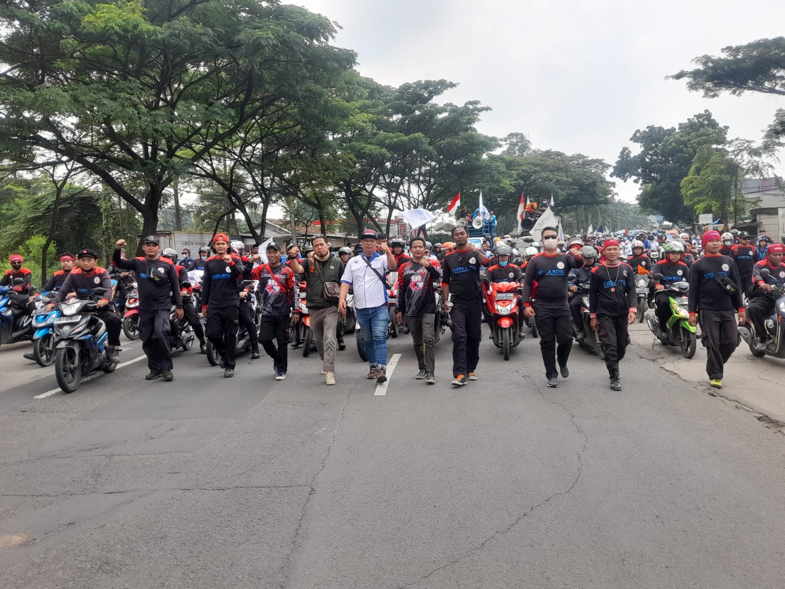 SOMASI se-Kabupaten Tangerang Gelar Aksi Di Depan Kantor Pemerintah Kabupaten Tangerang