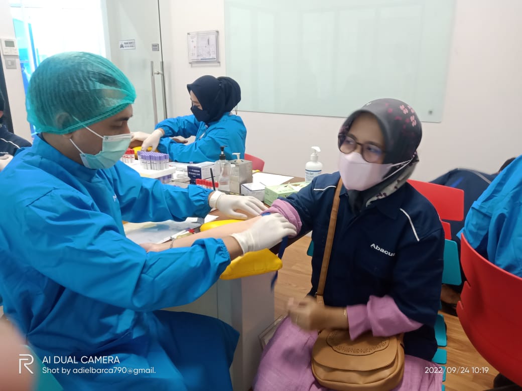 Pastikan Kondisi Kesehatan Pekerja, PT. Abacus Kencana Industries Gelar Medical Check Up