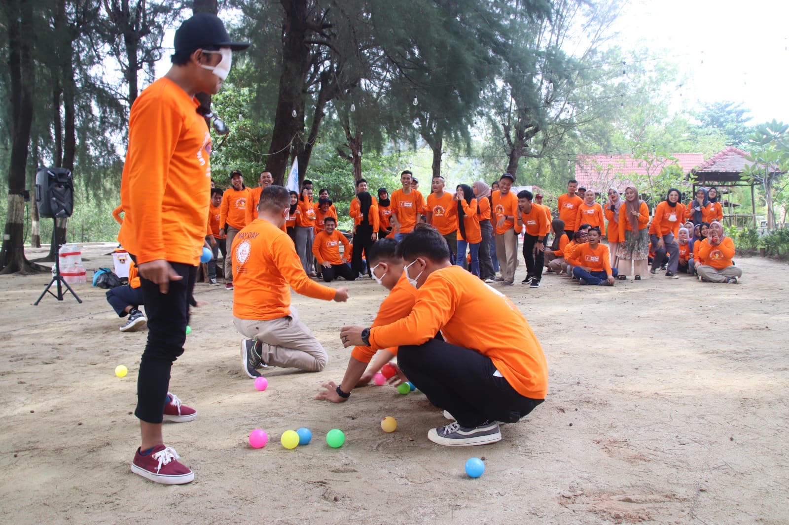 PUK Epson Batam Membangun Team Building Lewat Outbound