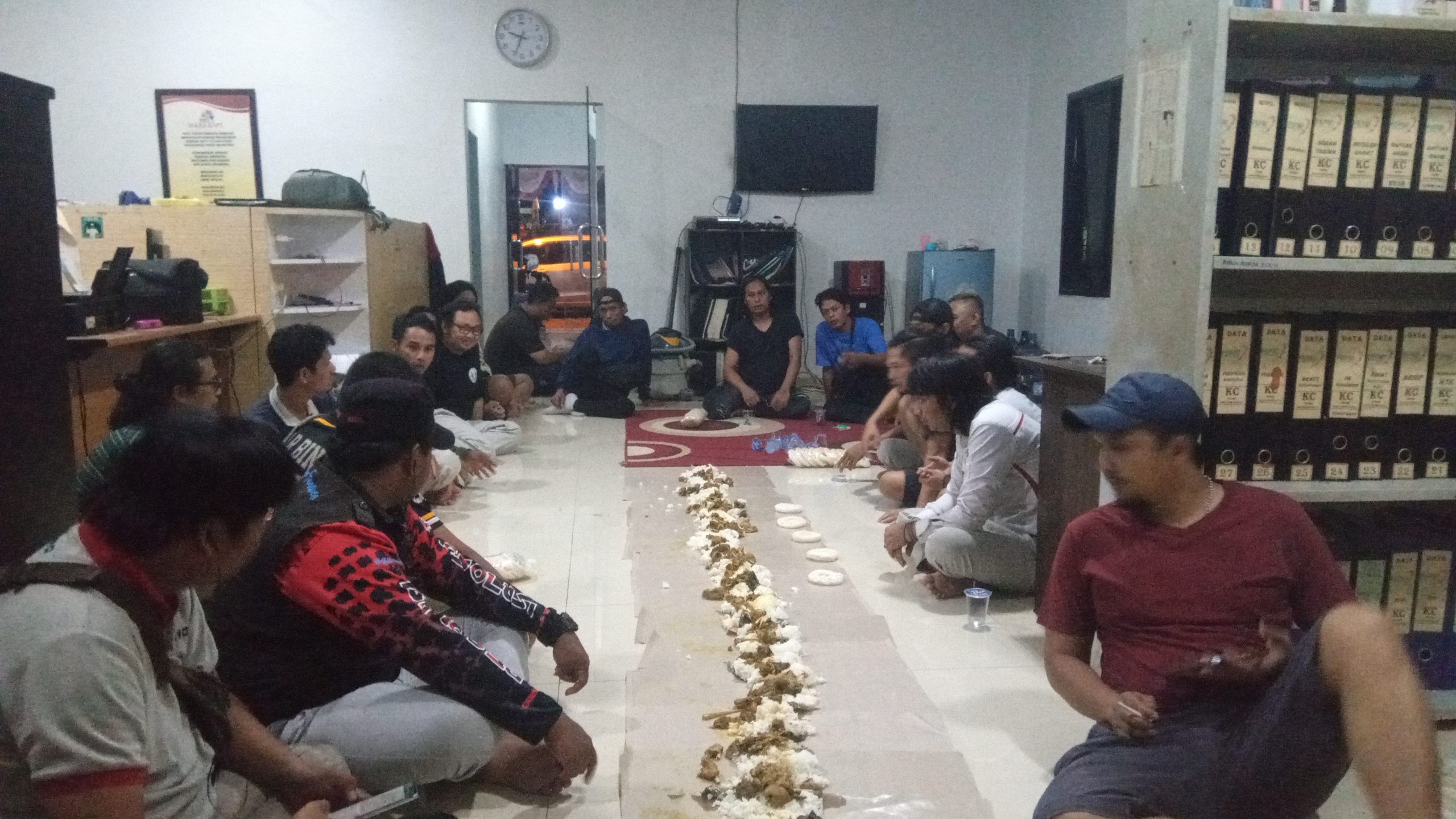 Pembubaran Panitia Latsar VIII Garda Metal FSPMI Purwakarta