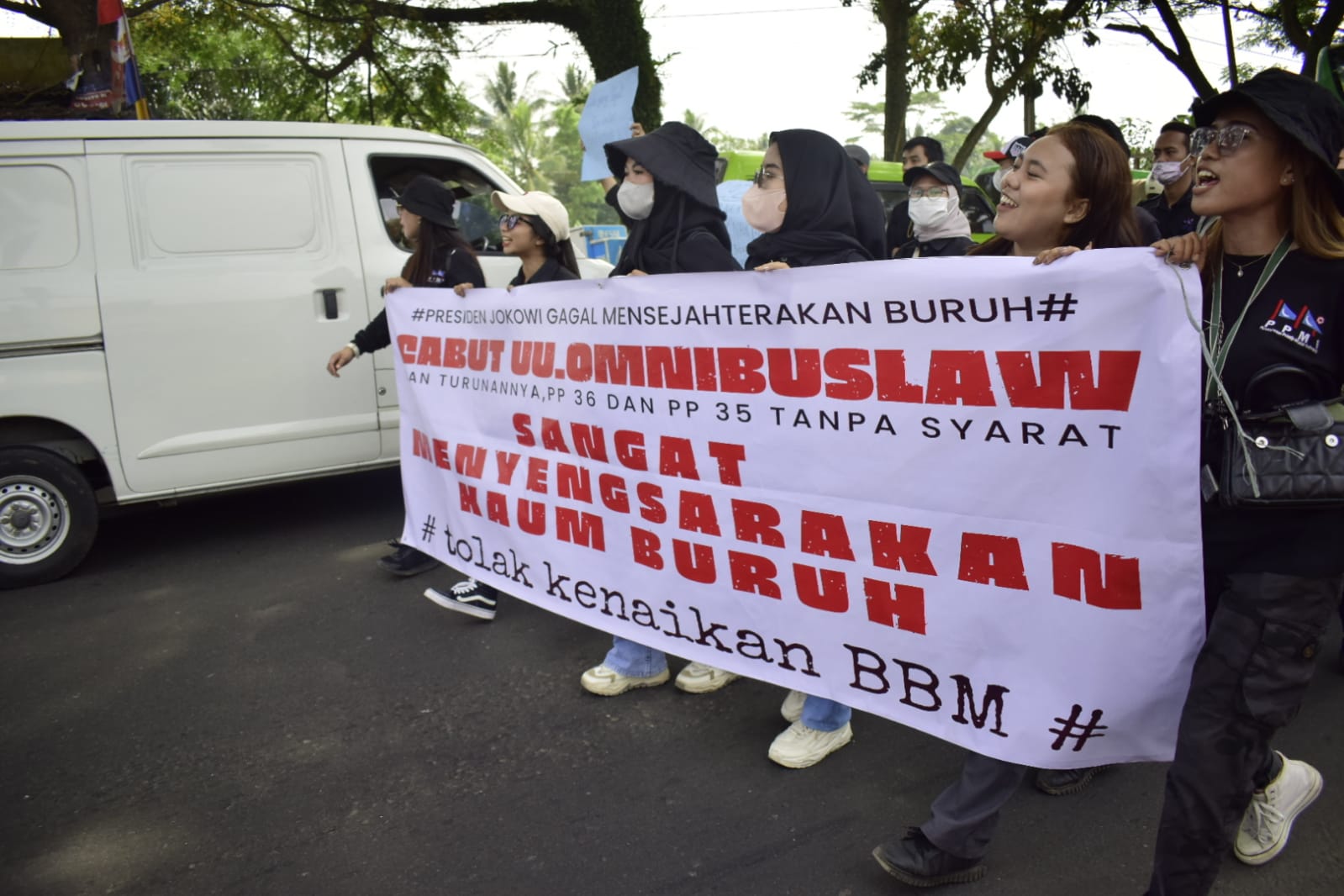 Aliansi Buruh Cianjur (ABC) Kembali Bergerak Tolak Kenaikan harga BBM