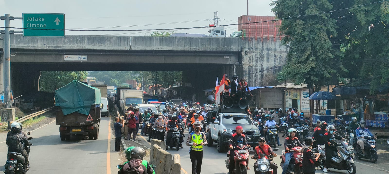 Buruh Tangerang Kembali ke Jalan, Menolak Kenaikan Harga BBM