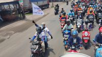 Buruh Kabupaten Serang Kembali Penuhi jalan Arteri Tolak Kenaikan BBM