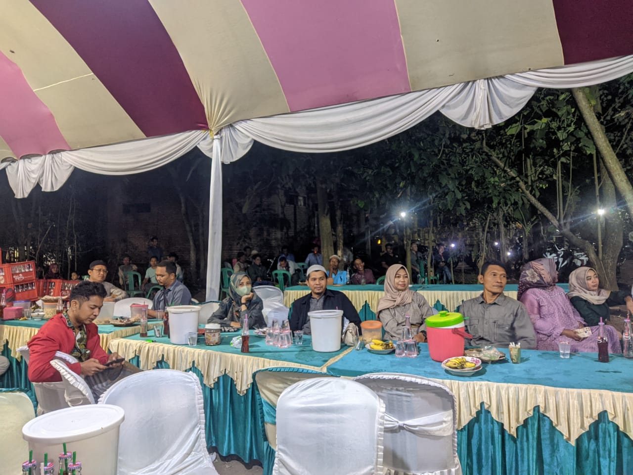 Ditengah Acara Hajatan pun Jadi Ajang Silaturahmi FK-GTT Kab Jepara