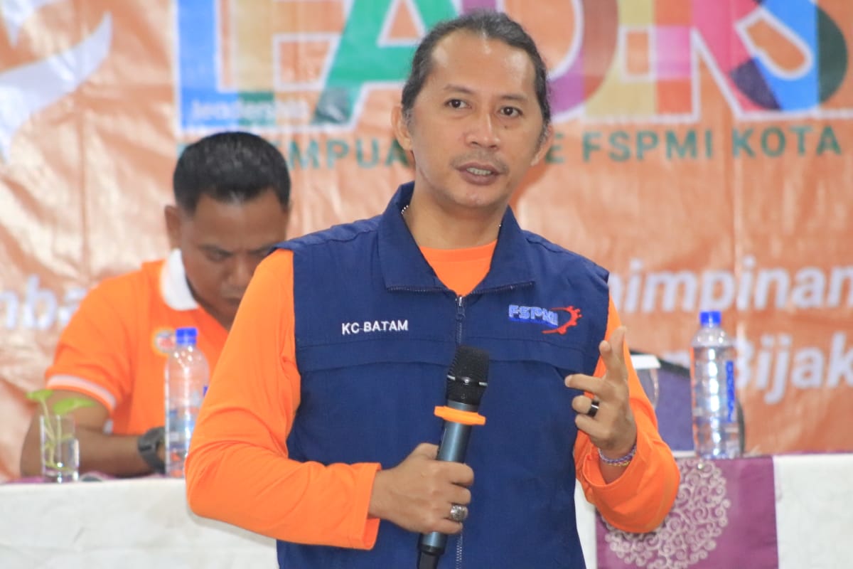 Ketua KC FSPMI Batam : Sukseskan Program-Program Organisasi