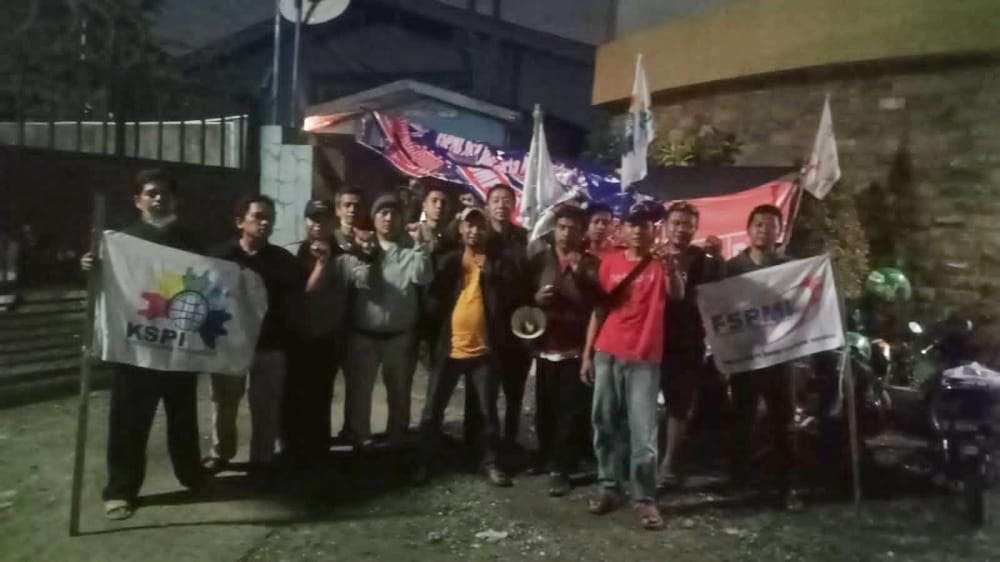 Kita Menang, PHK Di Cabut, Mogok Kerja PUK PT. Brinks Dihentikan