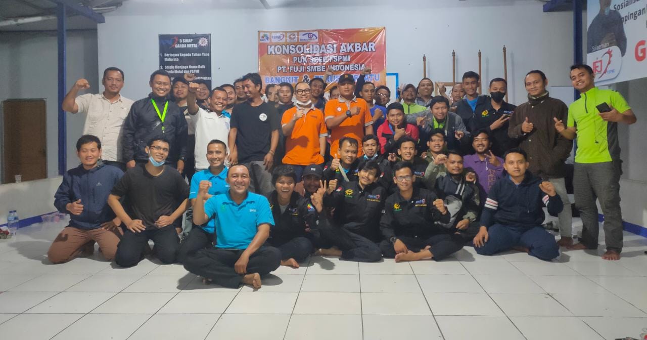 DPD Jamkeswatch Kabupaten Bekasi Bersama PUK SPEE FSPMI FUJI SMBE Indonesia Adakan Sosialisasi BPJS Kesehatan