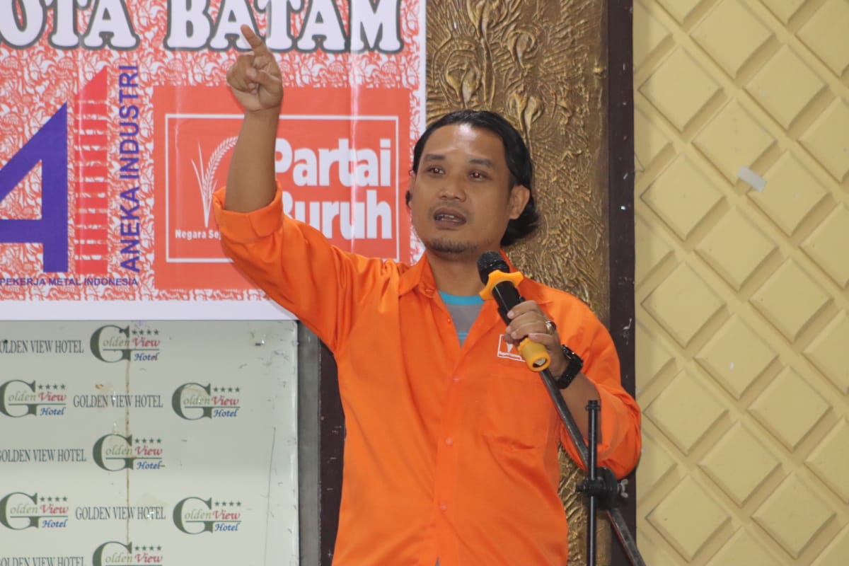 Ketua Exco Partai Buruh Kota Batam, 2024 Batam Harus Oranye