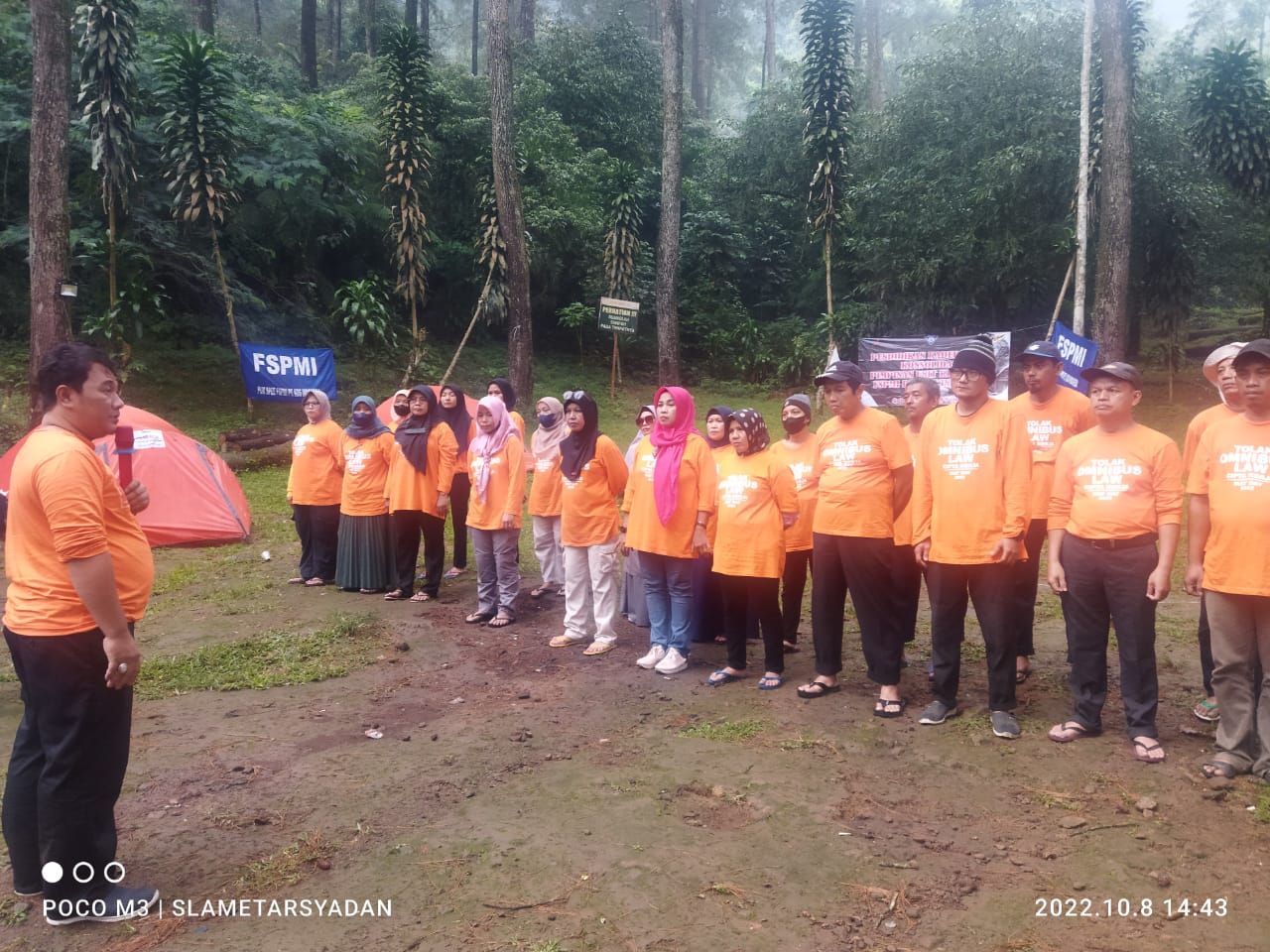 PUK SPEE FSPMI PT. KDS Indonesia Selenggarakan Pendidikan Kaderisasi dan Militansi