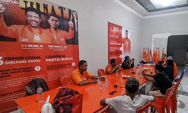 Hadapi Verifikasi Faktual, Partai Buruh Maluku Utara Bersiap Diri