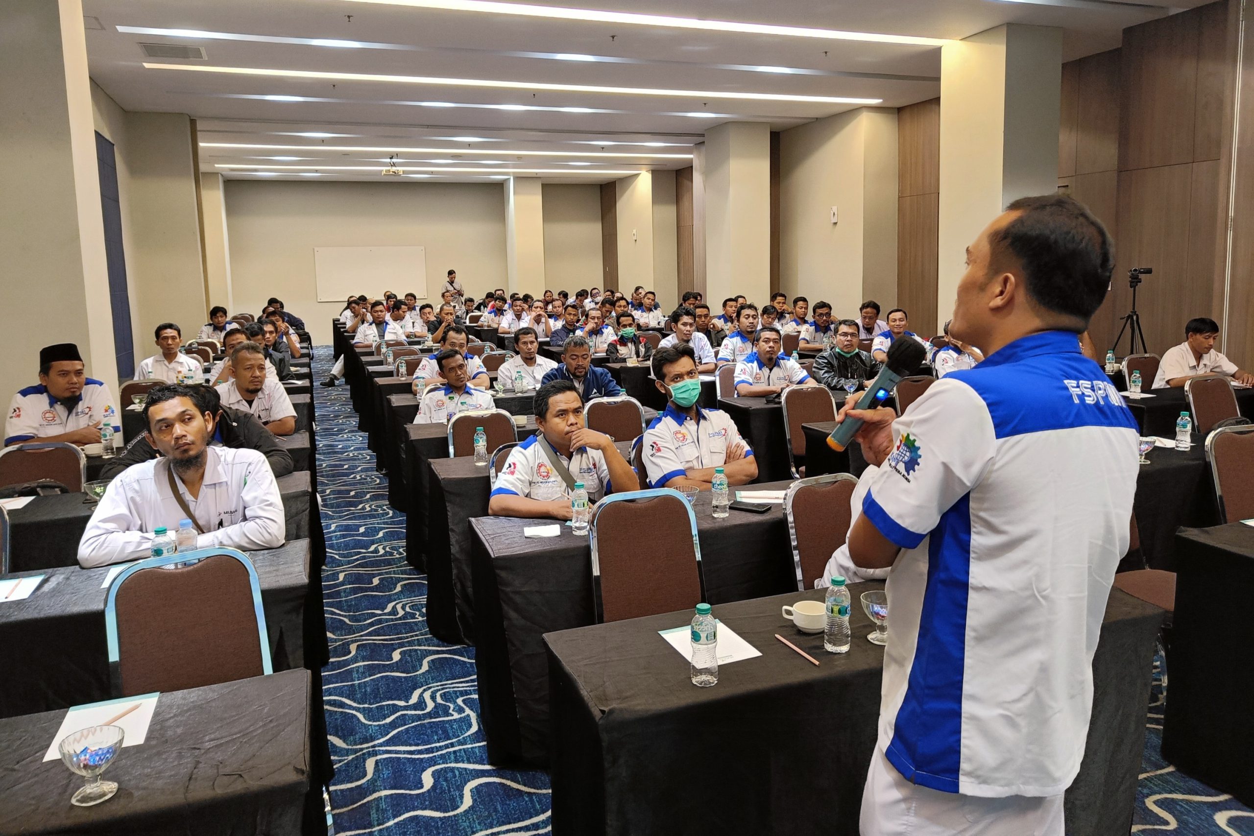 Bentuk Tim Perunding Upah dan HAT, PUK SPAMK FSPMI PT. Musashi Gelar Rapat Rutin