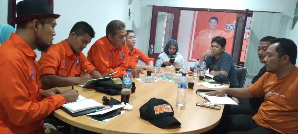 Rapat Perdana DPW Jamkeswatch Provinsi Jawa  Barat di Kantor DPW FSPMI