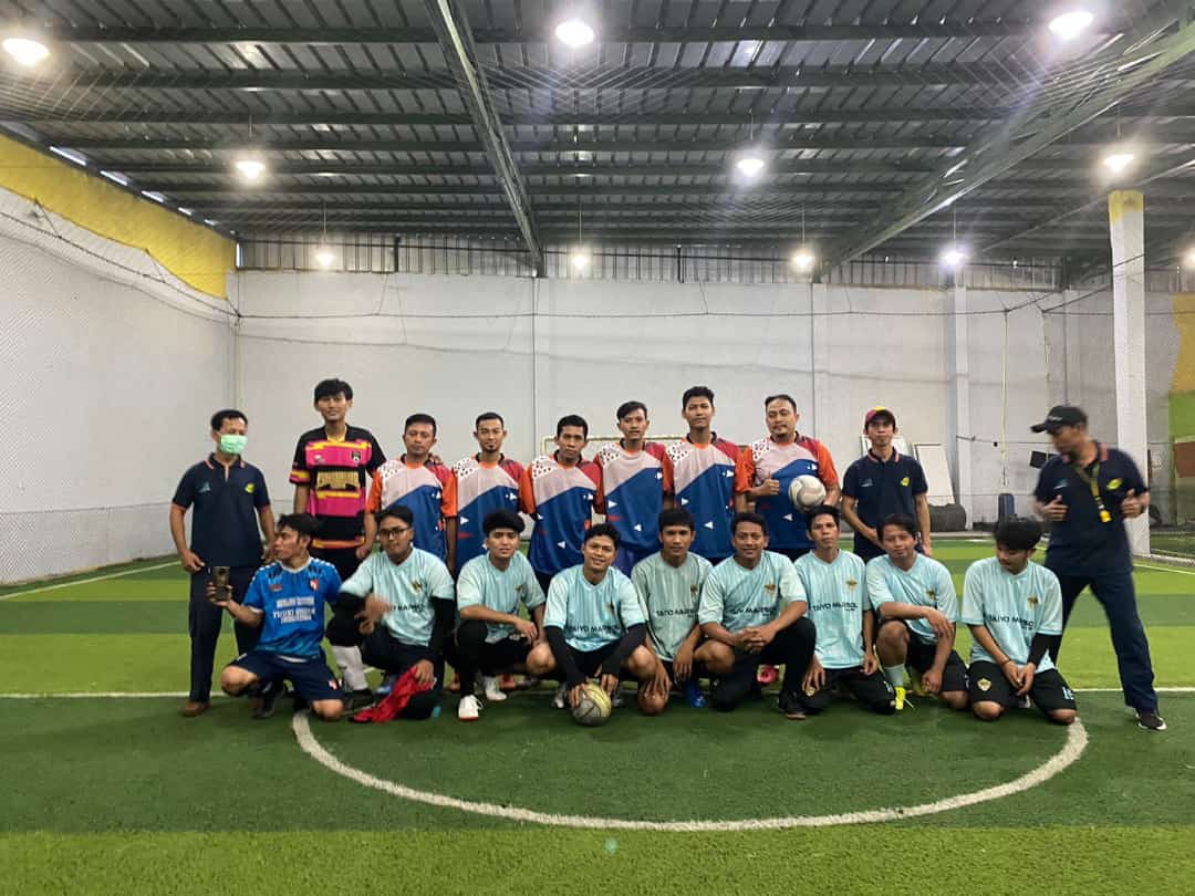 Tim Cutting dan Taiyo Lakoni Laga Final Cabang Futsal Putra Turnamen PT. Marsol 2022