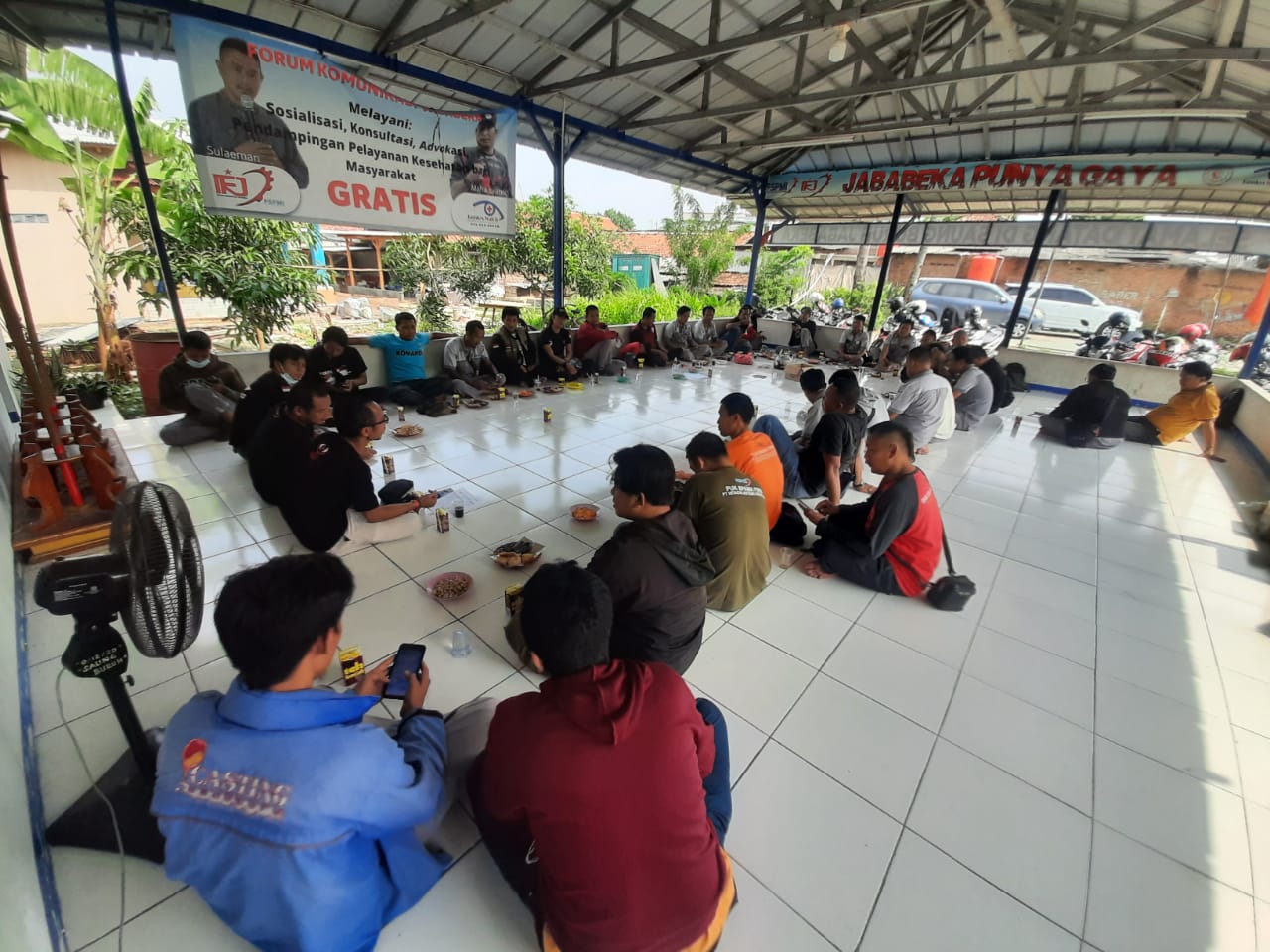 Koordinator Pleno dan Pleno PUK SPAMK FSPMI PT. Hitachi Astemo Bekasi Gelar Rapat Terbatas