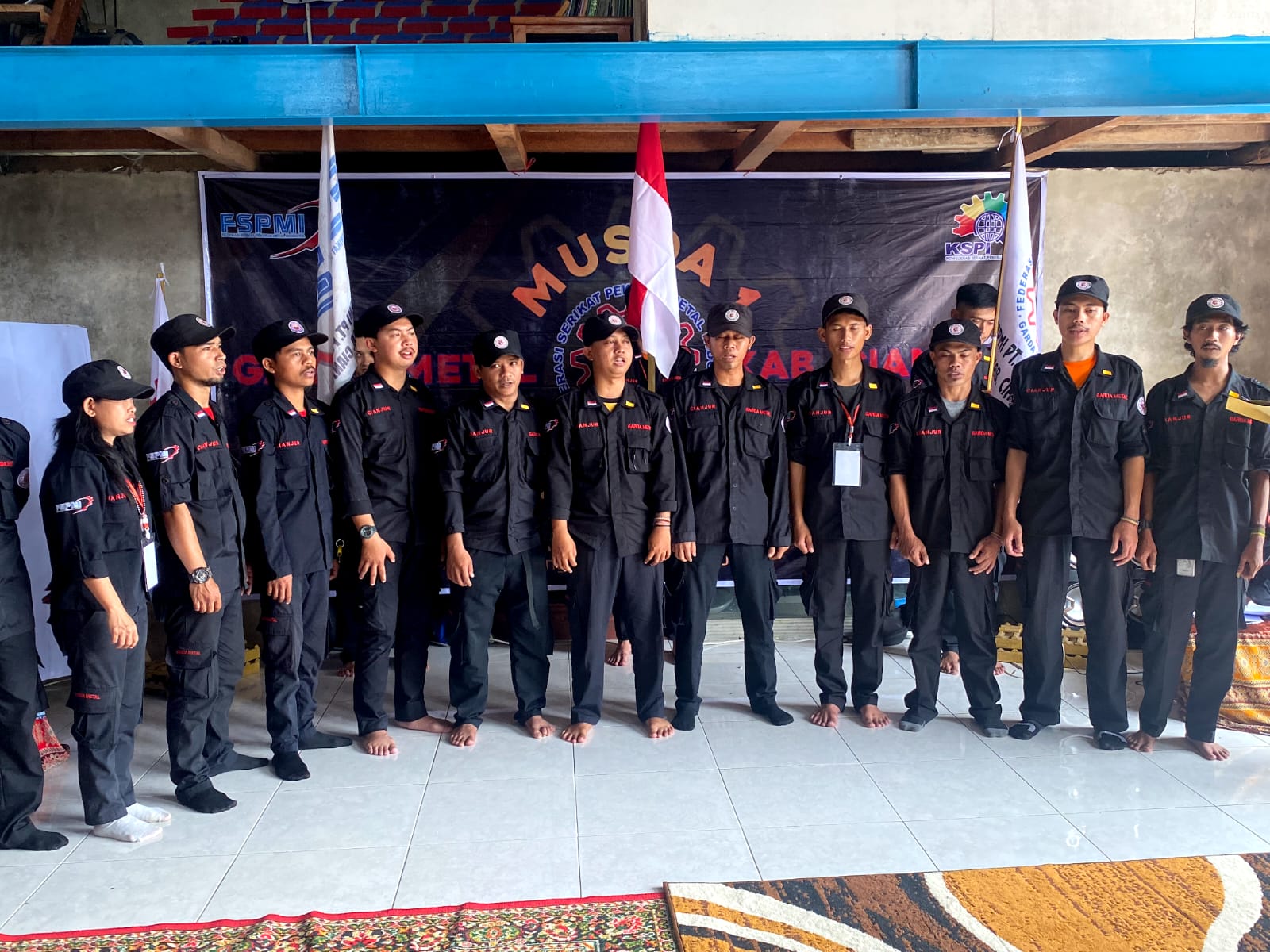 Musyawarah Daerah Pertama Garda Metal Kab. Cianjur Telah terselenggara, dan Berikut Jajaran Pengurus Periode GM Cianjur 2022-2026