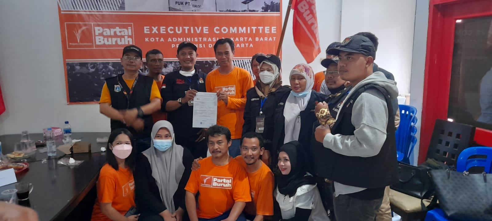 Serentak, KPUD Juga Lakukan Verifikasi Faktual Partai Buruh di Jakarta Barat