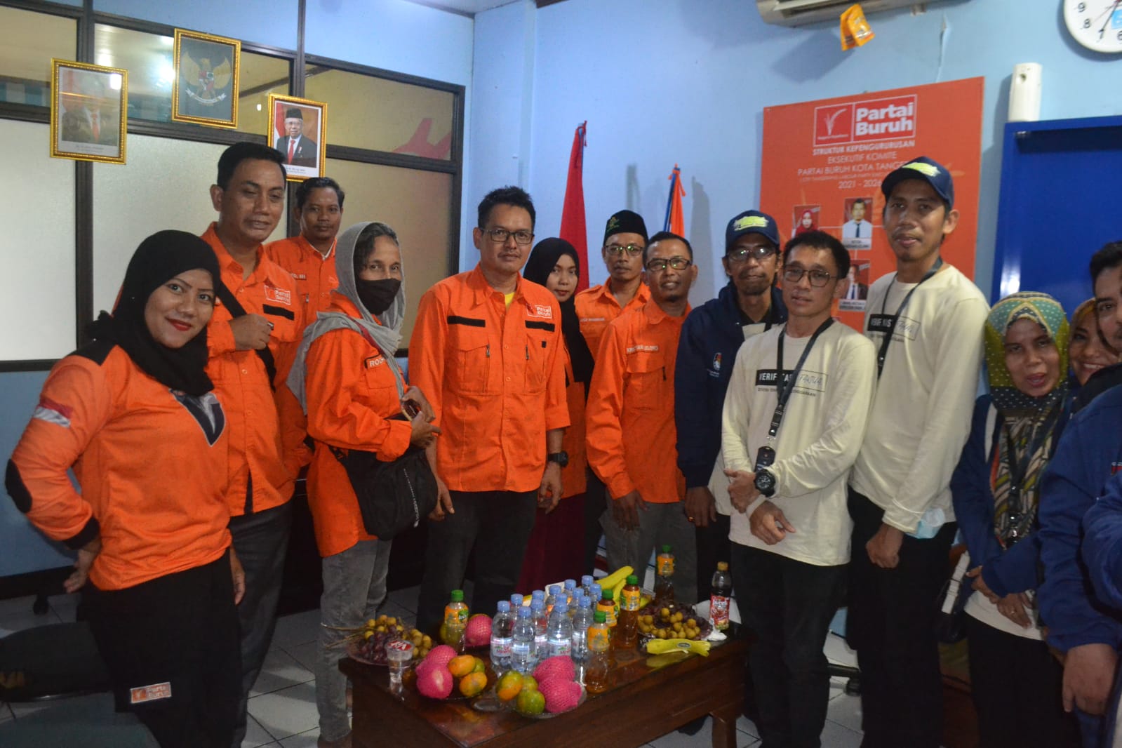 Hasil Verifikasi Faktual KPUD dan Bawaslu, Exco Partai Buruh Kota Tangerang Dinyatakan Sesuai