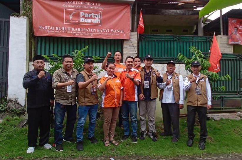 Verifikasi Faktual Exco Partai Buruh Kabupaten Banyuwangi Lancar Tanpa Hambatan