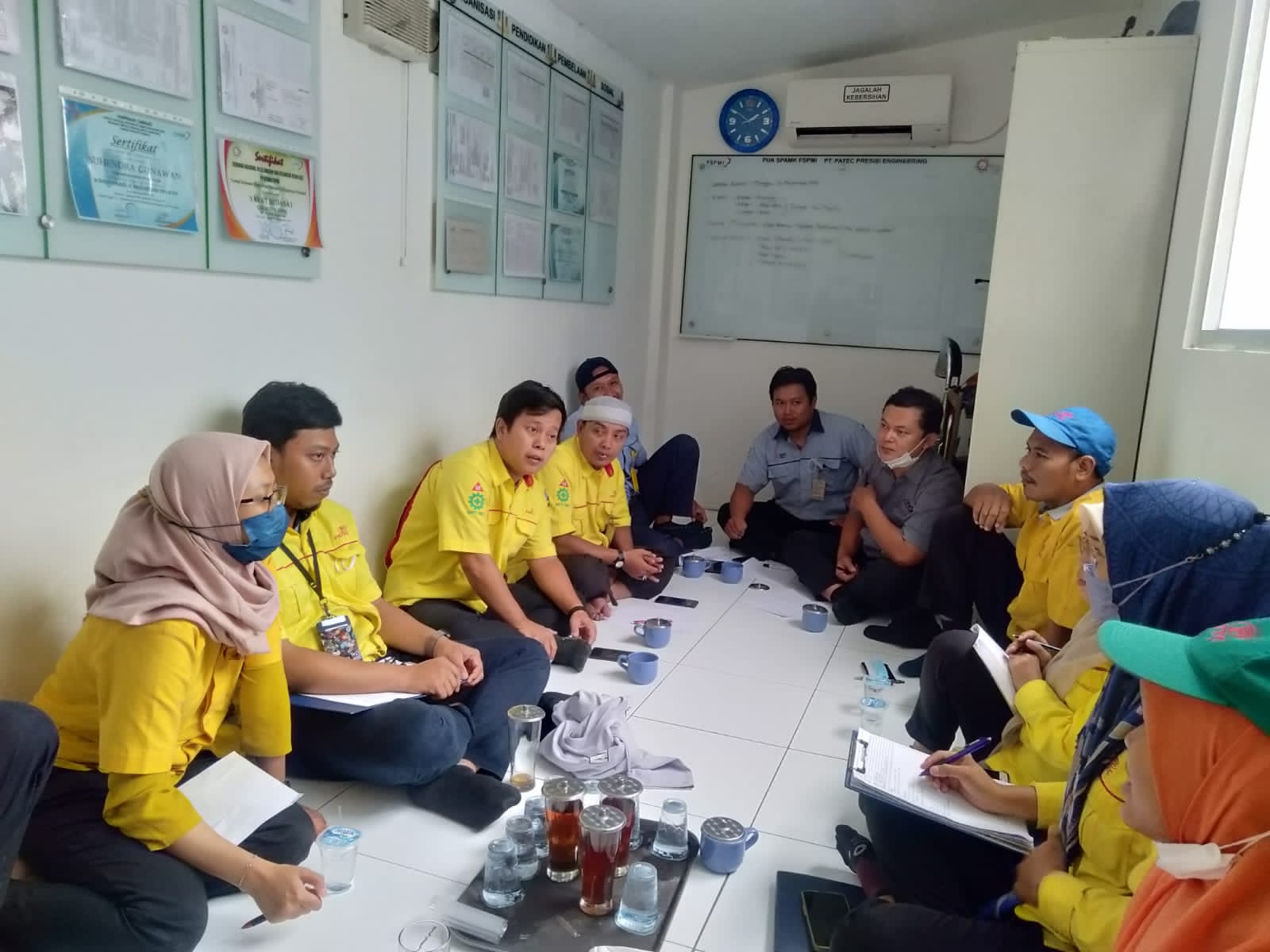 Usai Survey Lokasi, Panitia Family Gathering 2022 PT. Patec Group Adakan Rapat