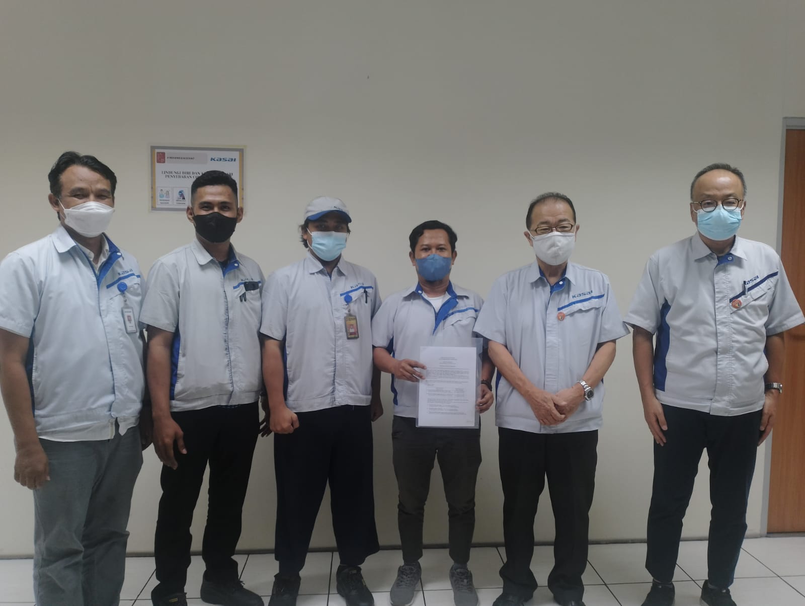 Kembali Cetak Rekor Bonus Akhir Tahun 2022 PUK SPAMK FSPMI PT. Kasai Teck See Indonesia