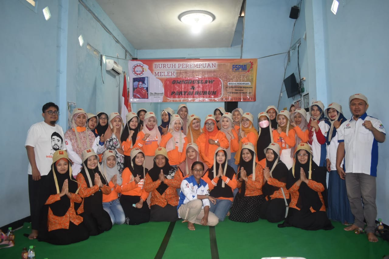 Sharing and Caring bersama Eka Hernawati, Buruh Perempuan Melek Omnibuslaw dan Partai Buruh