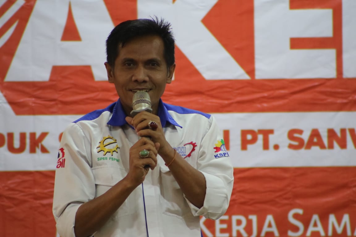 Ketua PC SPEE FSPMI Batam Ingatkan PUK-PUK Agar Perbaiki COS Sampai 100%