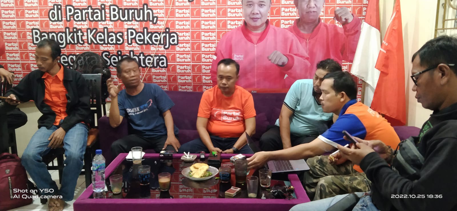 Jelang Verifikasi Faktual KPU, Exco Partai Buruh Kabupaten Tangerang Gelar Rapat Terkait Liaison Officer (LO)