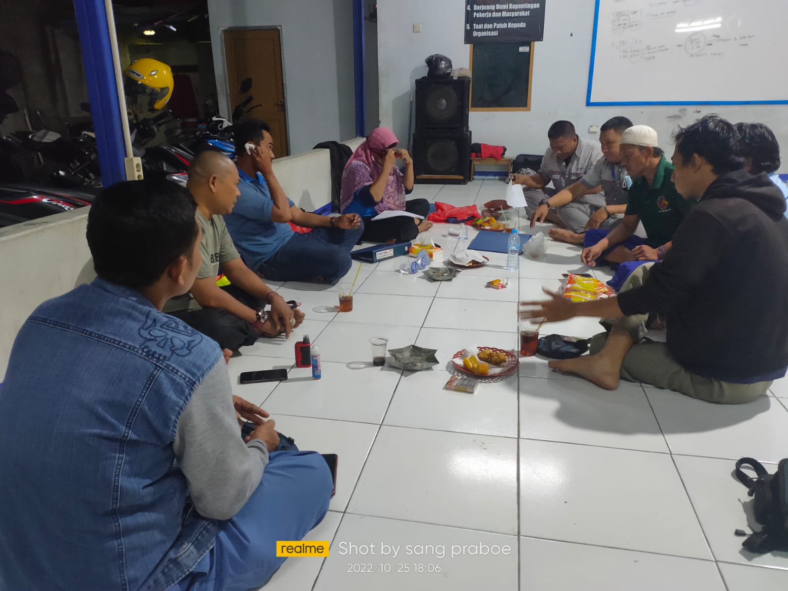 Rapat Perdana Pengurus Garda Metal FSPMI Bekasi Area Kawasan Jababeka