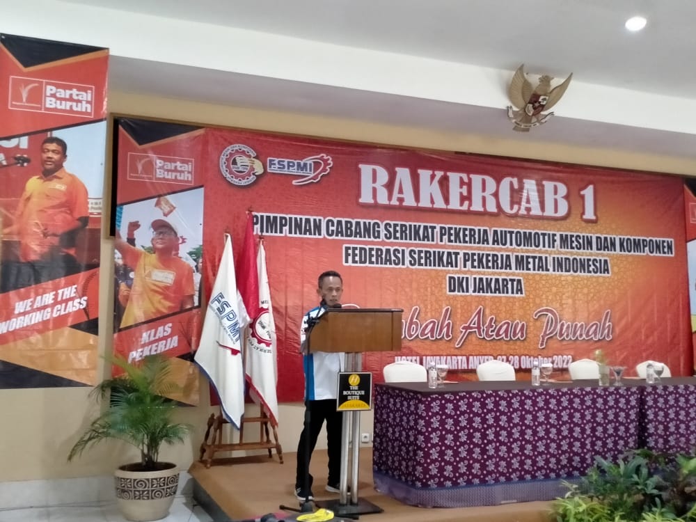Rakercab 1 PC SPAMK FSPMI DKI Jakarta: Berubah Atau Punah