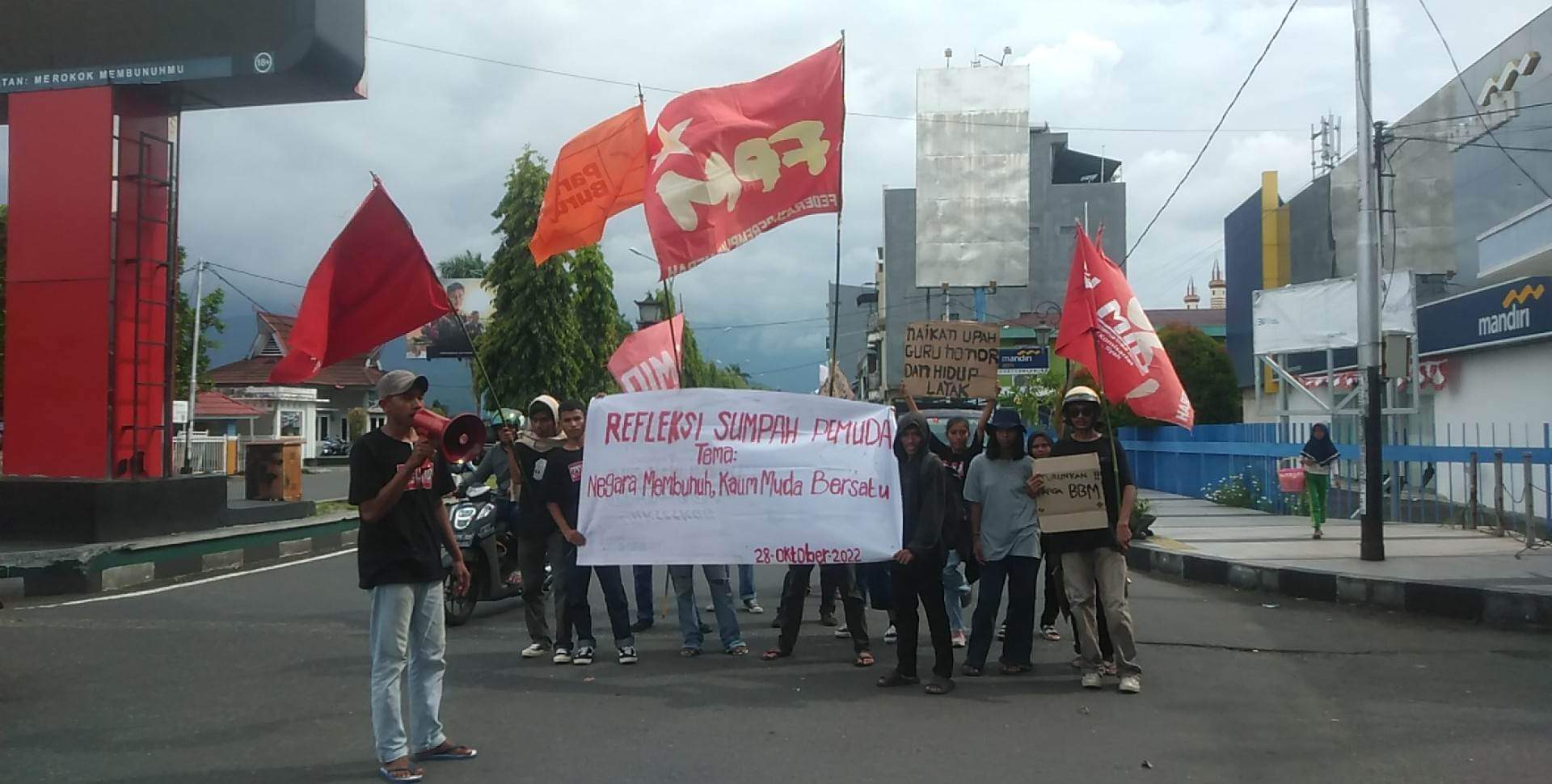 Refleksi 94 Tahun Sumpah Pemuda, LMID: Negara Membunuh Kaum Muda Bersatu