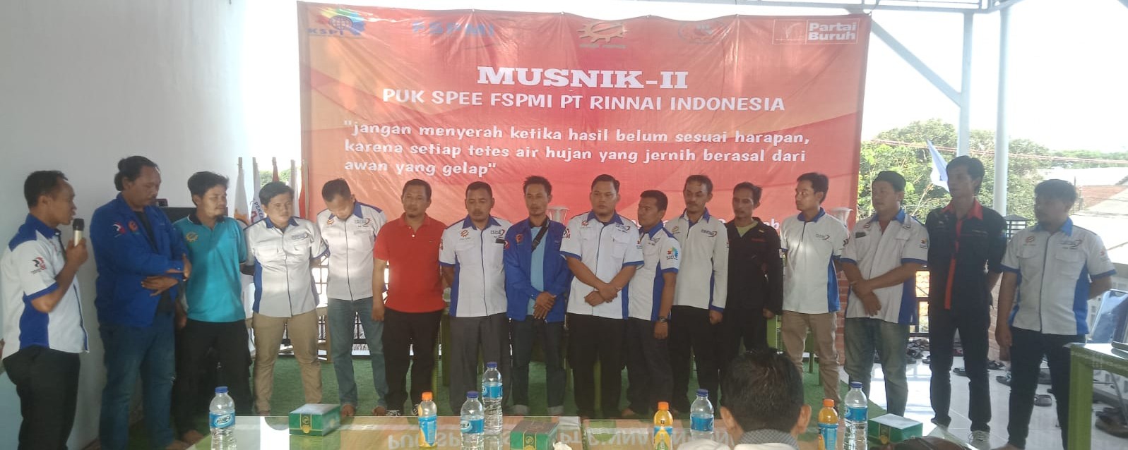 PUK SPEE FSPMI PT. RINAI INDONESIA  Plan B GELAR Musyawarah Unit Kerja (MUSNIK) ke 2