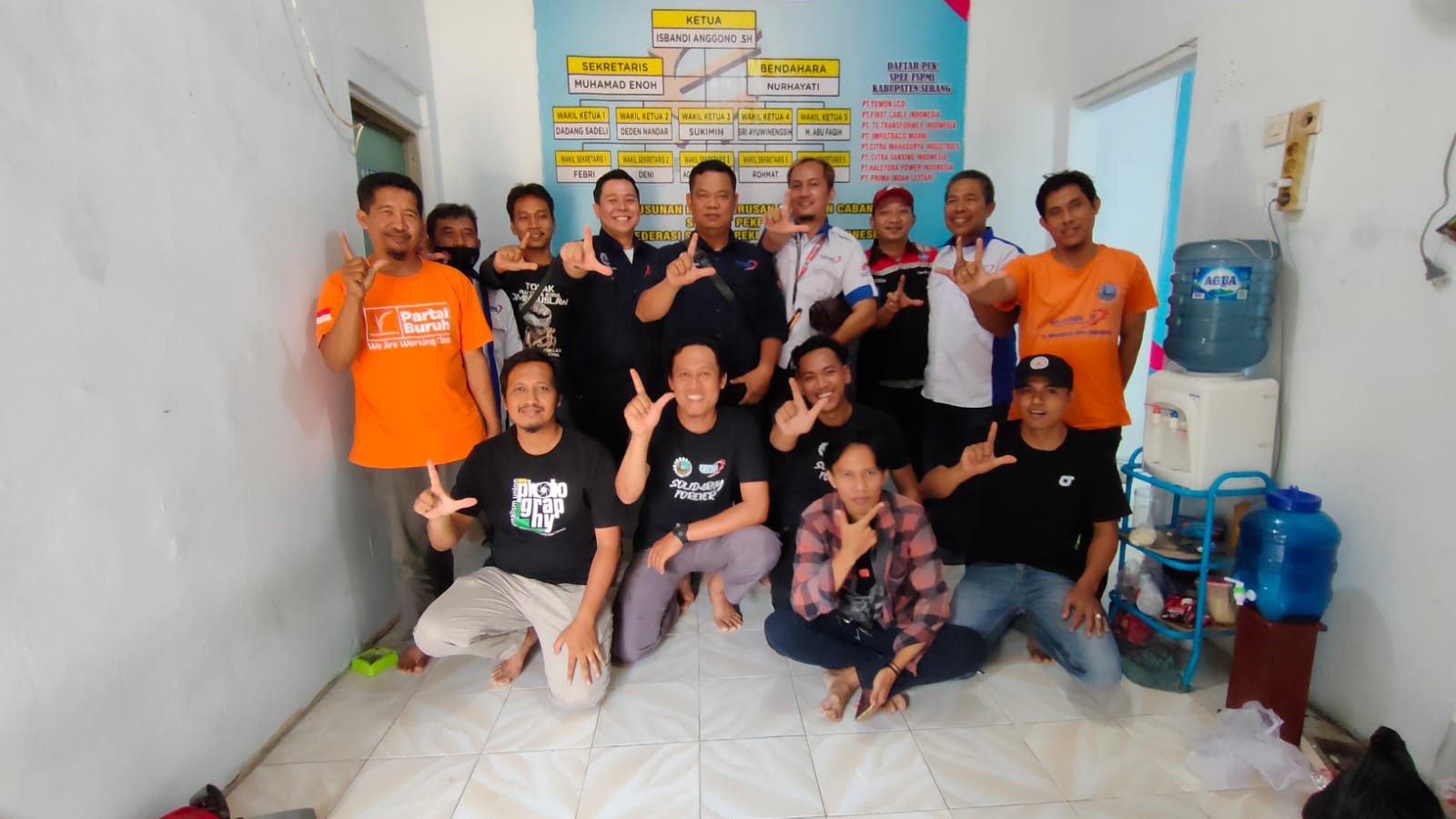 Kunjungan Kerja PP SPL FSPMI ke Serang