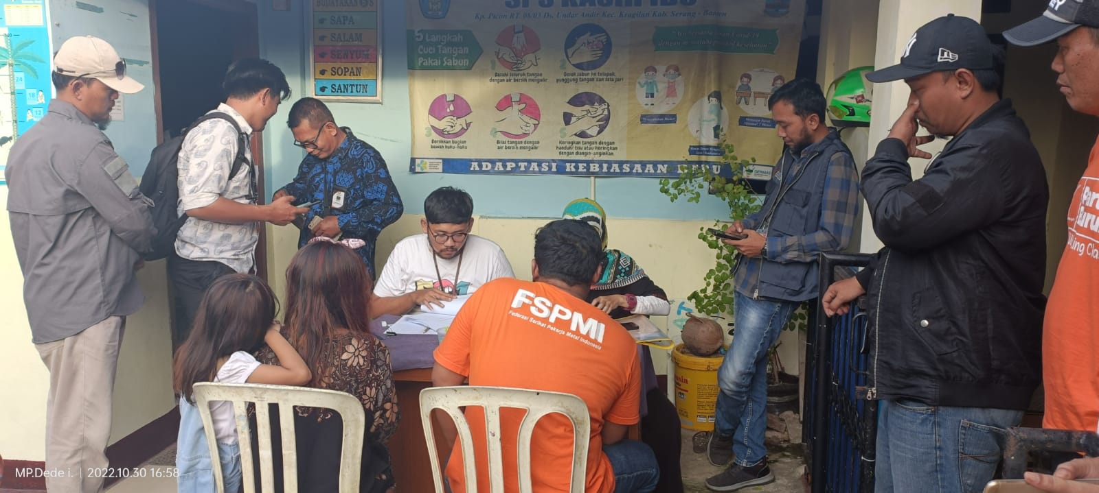 Verifikasi Faktual Anggota Partai Buruh Kabupaten Serang Berjalan Tertib