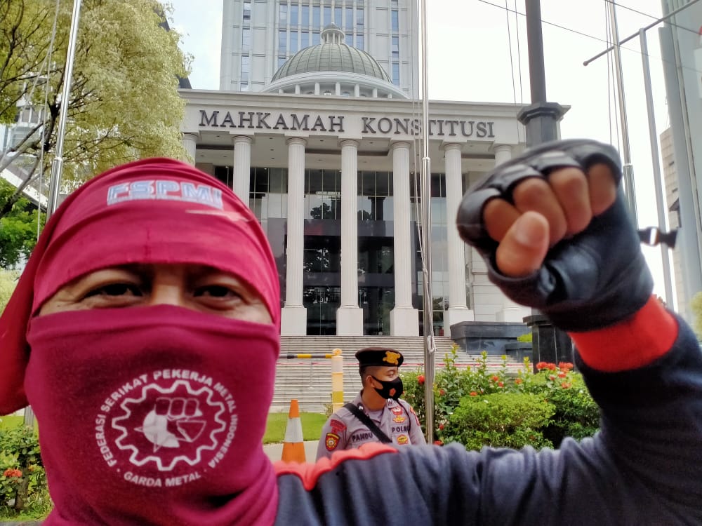 Dimohonkan Partai Buruh, MK Tolak Gugatan Judicial Review UU PPP