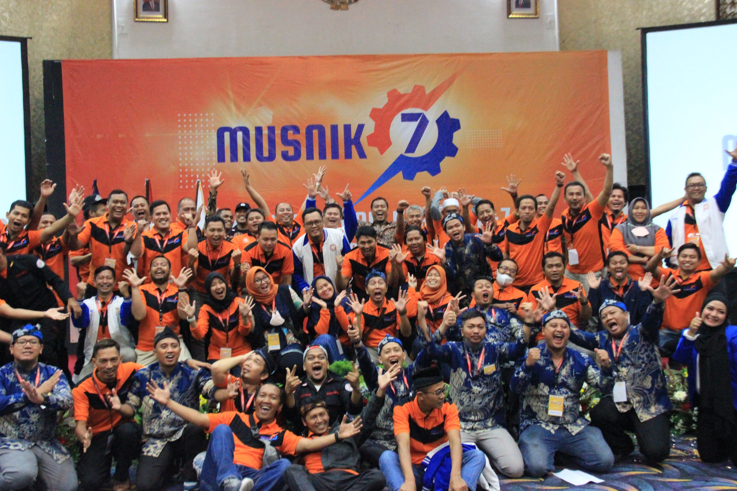 Berjuang Bersama Menuju Organisasi yang Berintegritas, PUK SPAMK FSPMI PT. HPPM Karawang Adakan Closing Musnik 7