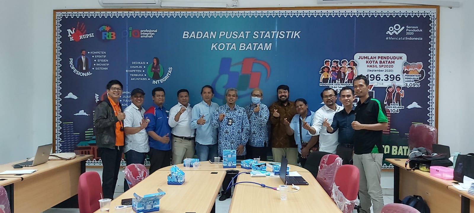 Buruh Batam Datangi BPS Luruskan Survey BPS Untuk Pedoman Upah 2023