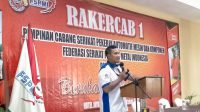 Ketua PC SPAMK FSPMI DKI Jakarta: Rakercab, Gagasan Mewujudkan Cita Cita Organisasi