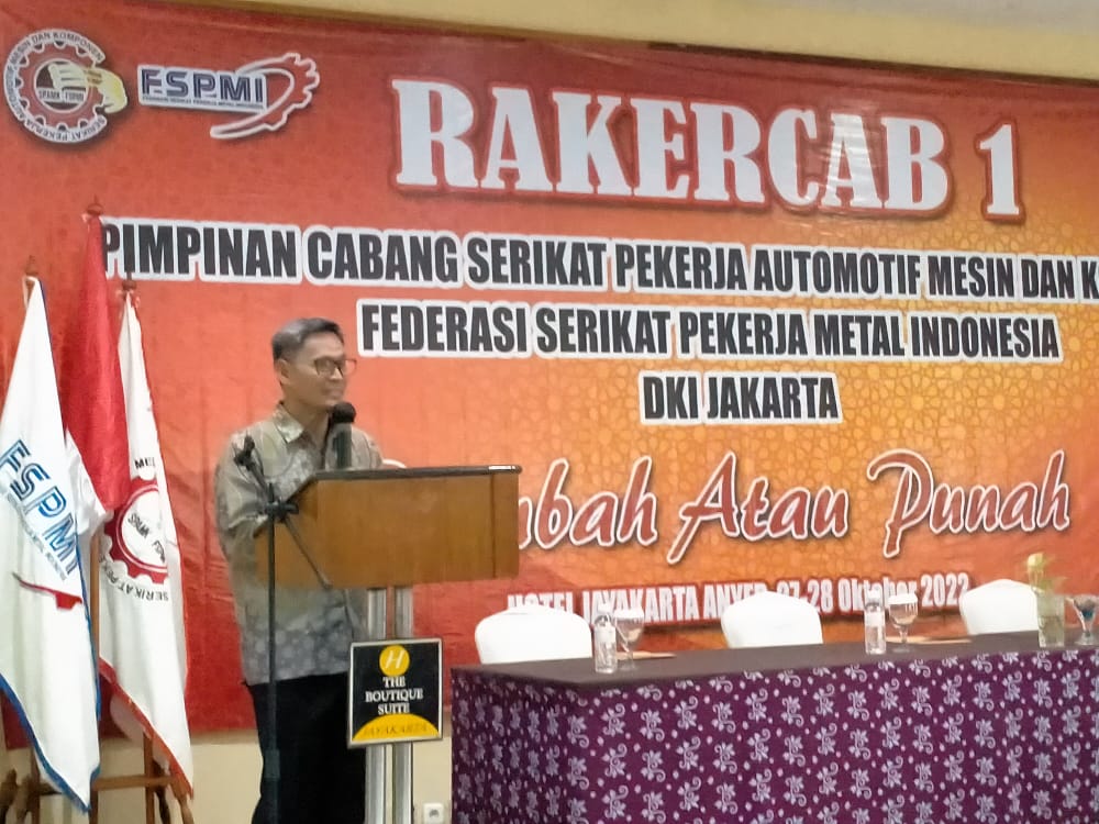 Riden Hatam Aziz: SPAMK FSPMI DKI Kuatkan, Bangun Inovasi Agar Tidak Punah