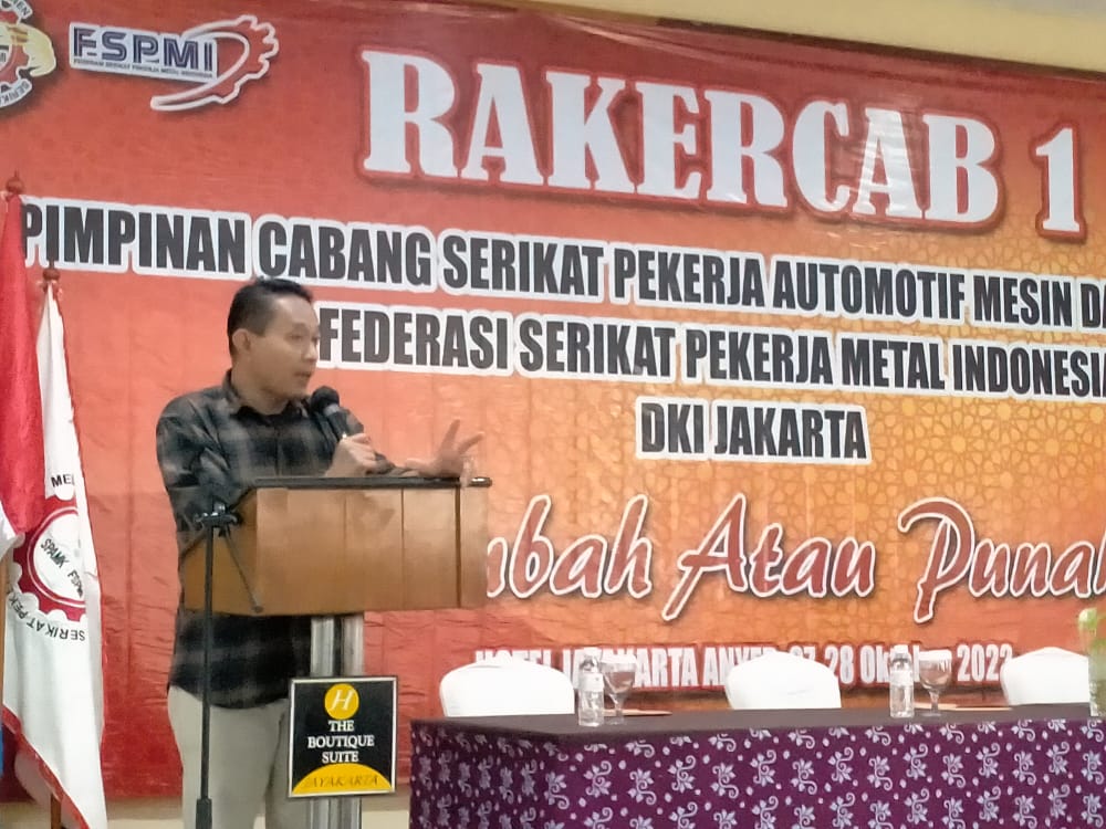 Ketum PP SPAMK FSPMI: Jangan Pernah Mengharapkan Kemenangan Tanpa Kekuatan