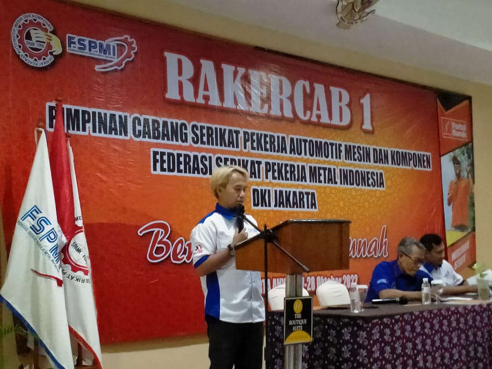 Rakercab 1 PC SPAMK FSPMI DKI Jakarta, Berikut Hasil Rekomendasinya