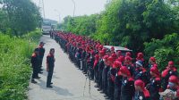 Geruduk Kantor Kemnaker, Ini Pesan Pangkorda Garda Metal Bekasi