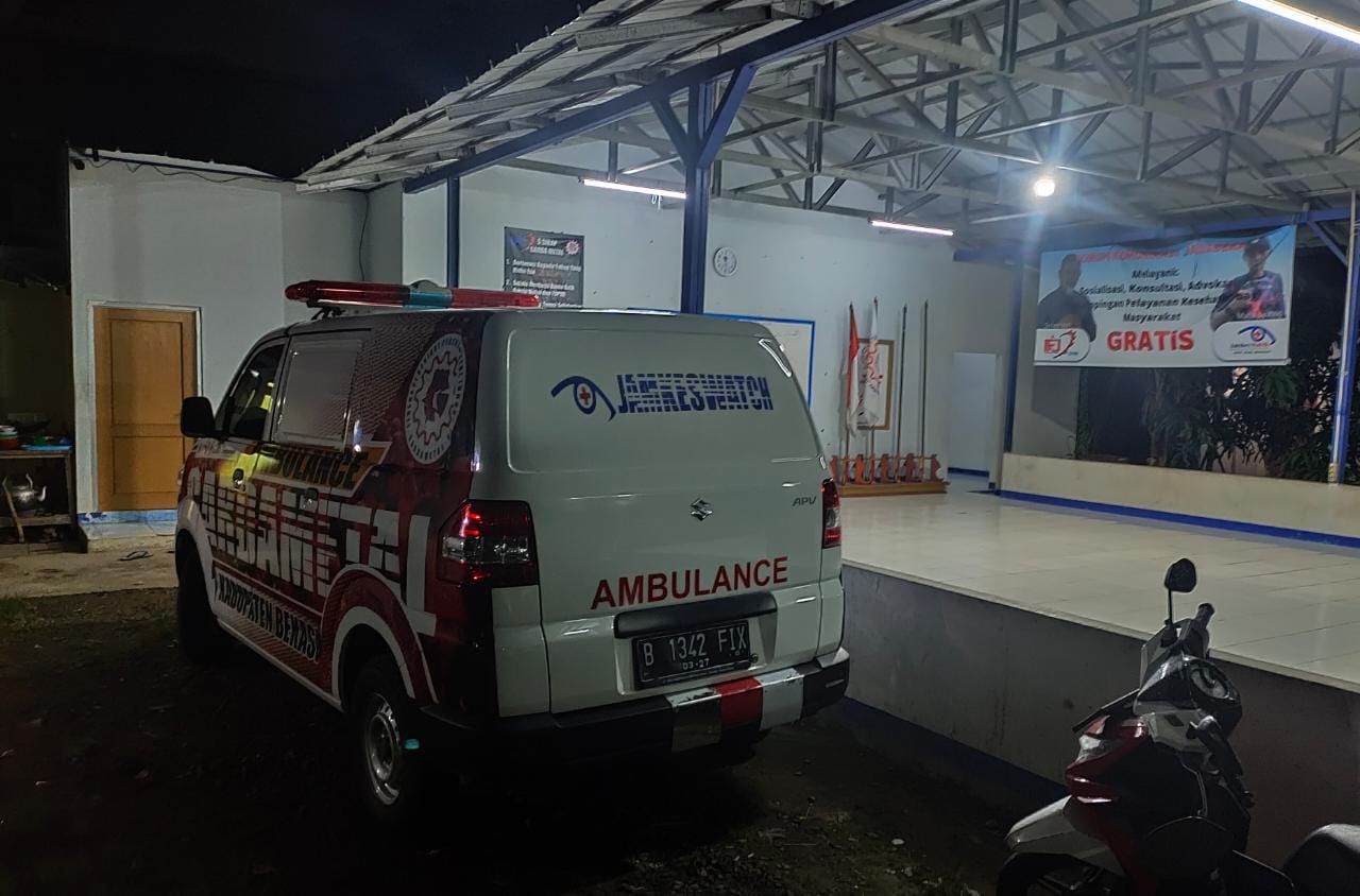 DPD Jamkeswatch Kabupaten Bekasi Diberikan Tanggung Jawab Rawat Ambulans