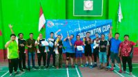 Closing Tournament Badminton PUK SPAMK FSPMI PT. FCC Indonesia CUP 2022 Berlangsung Meriah dan Sukses