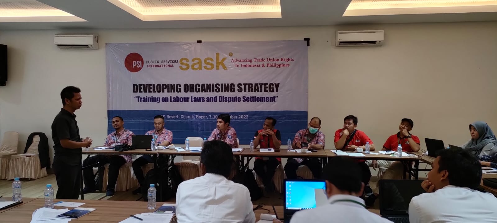 PSI Gandeng FSPMI Gelar Training Penyelesaian Perselisihan Hubungan Industrial