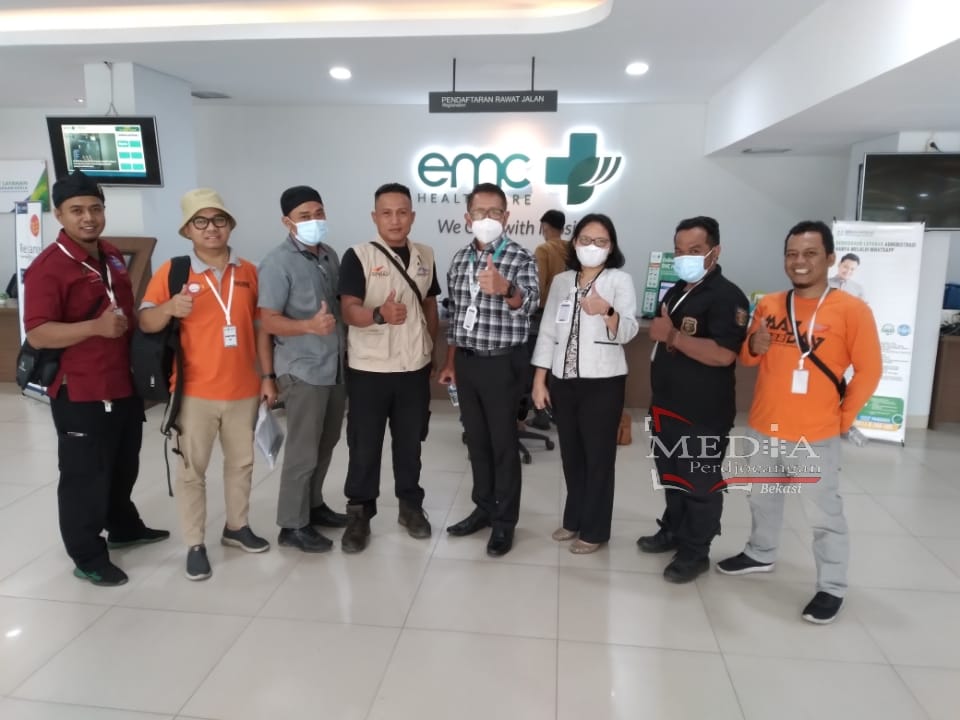 DPD Jamkeswatch Kabupaten Bekasi Jalin Silaturahmi Dengan Rumah Sakit EMC Healt Care