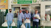 Jelang RAT, Koperasi Karyawan PT. Marsol Abadi Indonesia Bagikan Paket Sembako Untuk Anggota