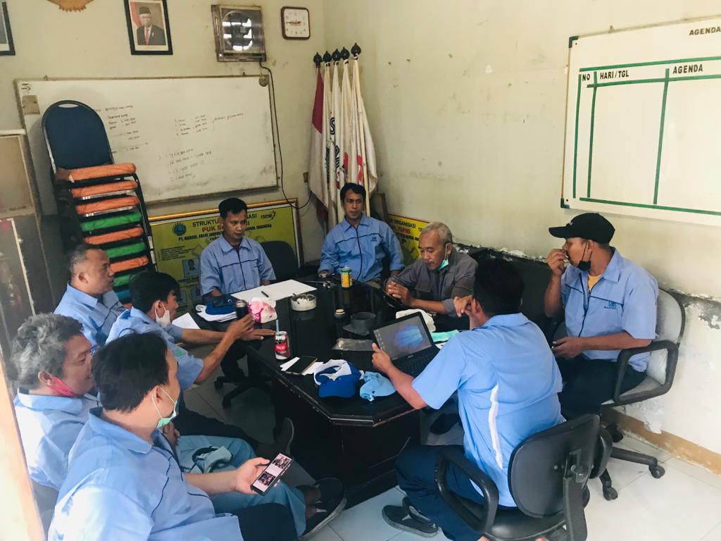 Ratin PUK SPL FSPMI PT. Marsol Bahas Beberapa Agenda Akhir Tahun