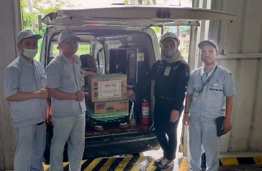 DKM Masjid Al Muttaqiin PT. Progress Diecast Salurkan Bantuan Sosial ke Berbagai Pondok Pesantren